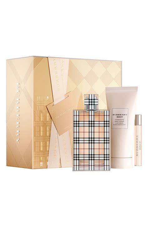 burberry brit for women gift set|Altro.